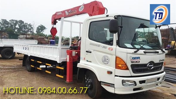 Các dòng xe cẩu tự hành 5 tấn tại Việt Nam thông dụng nhất